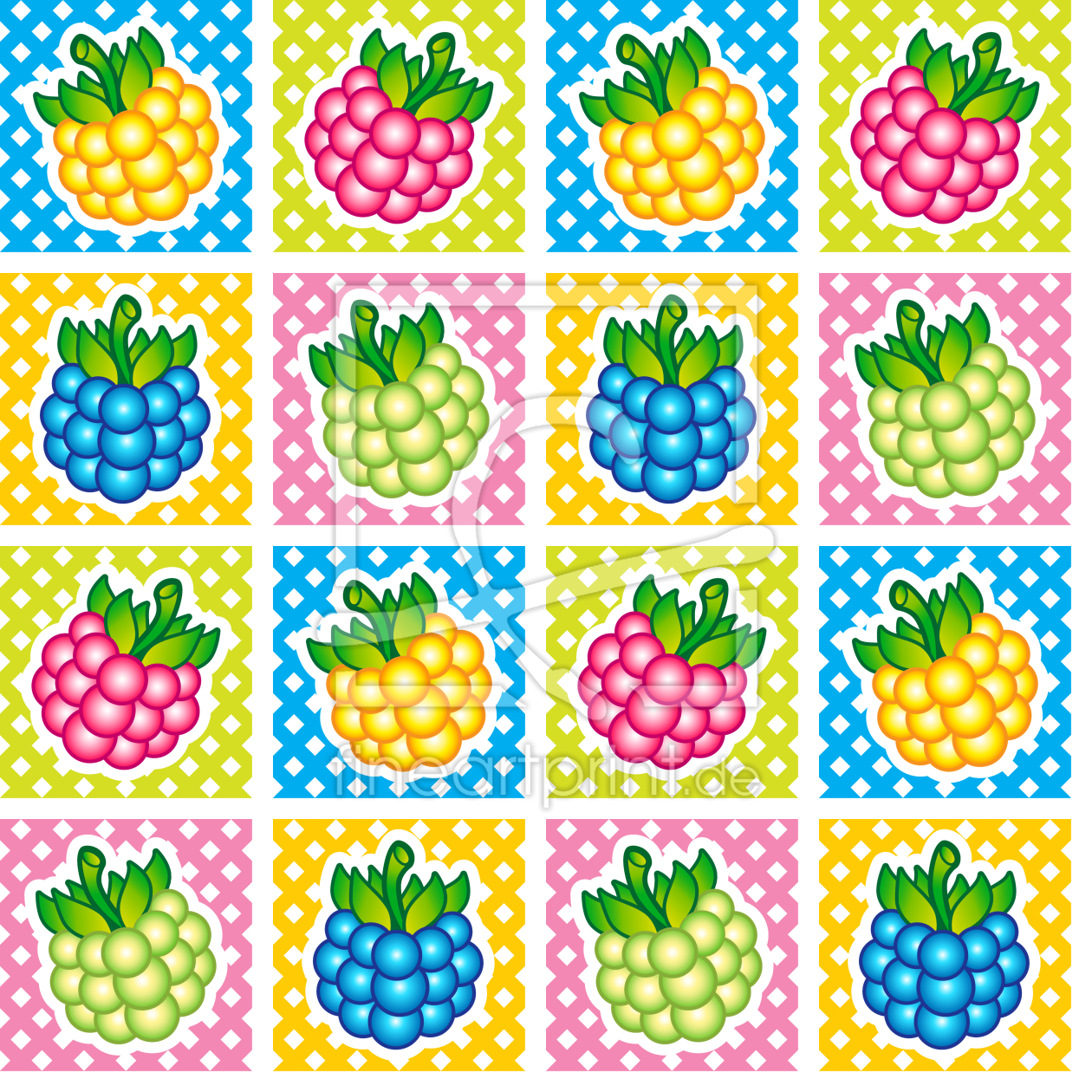 Bild-Nr.: 9013315 Saftige Beeren erstellt von patterndesigns-com