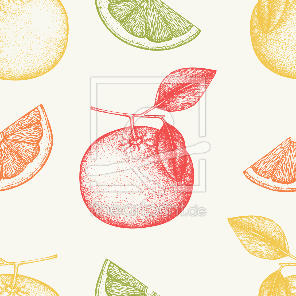 Bild-Nr.: 9013537 Grapefruit erstellt von patterndesigns-com