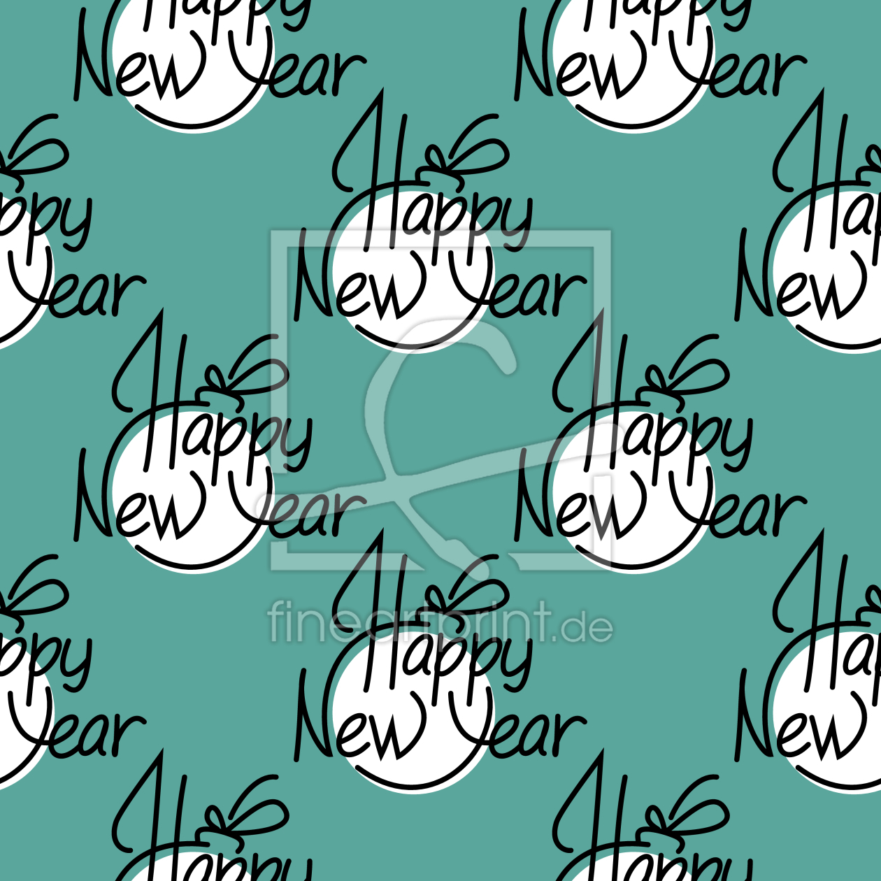 Bild-Nr.: 9013715 Ein Frohes Neues Jahr erstellt von patterndesigns-com