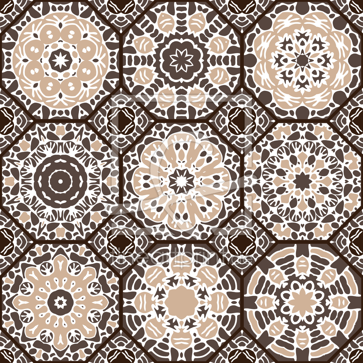 Bild-Nr.: 9013741 Gekachelte Achtecke erstellt von patterndesigns-com
