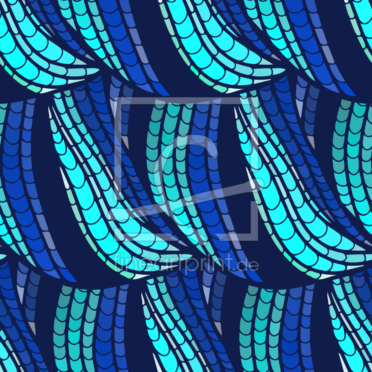 Bild-Nr.: 9013743 Gewellte Wellen Elemente erstellt von patterndesigns-com