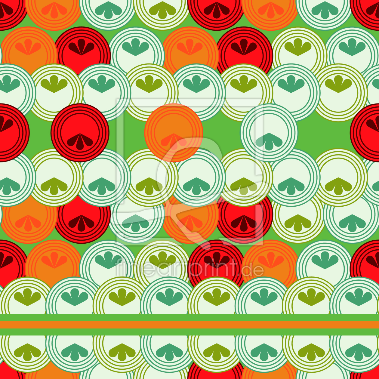 Bild-Nr.: 9013745 Kreise Inkognito mit Streifen erstellt von patterndesigns-com