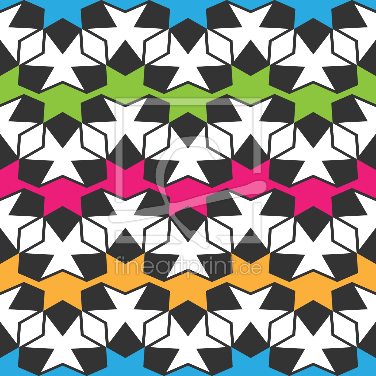 Bild-Nr.: 9013748 Eckige Streifen erstellt von patterndesigns-com