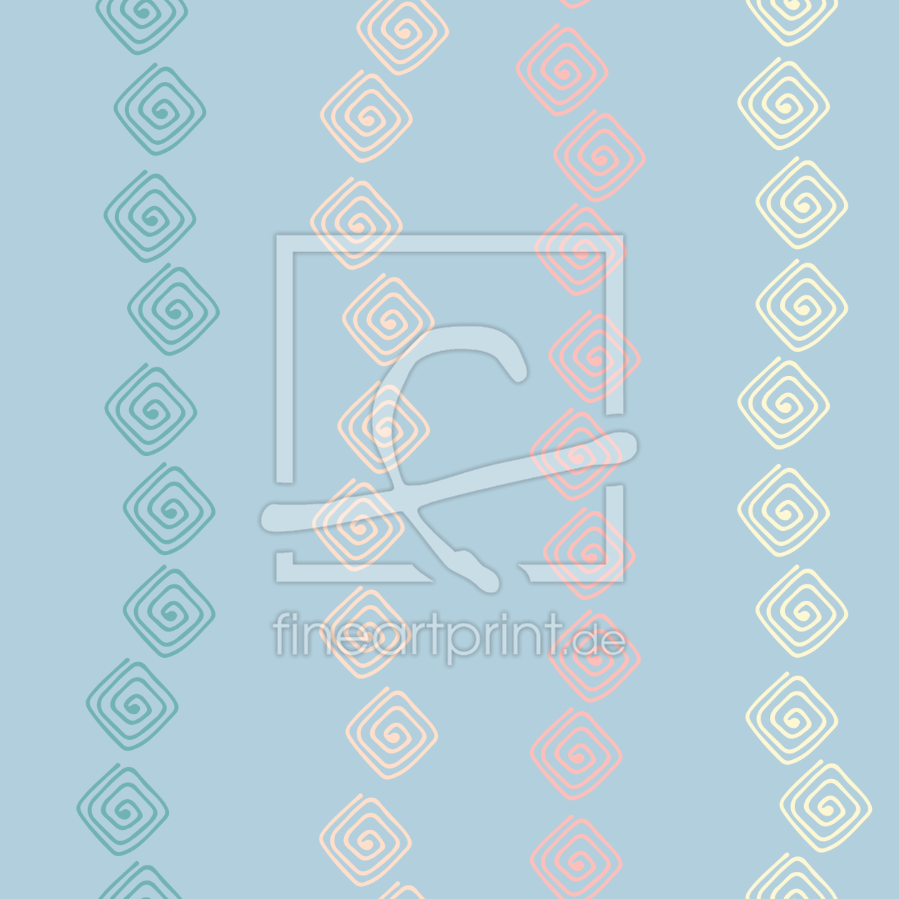 Bild-Nr.: 9015264 Spiral quadratische Streifen erstellt von patterndesigns-com