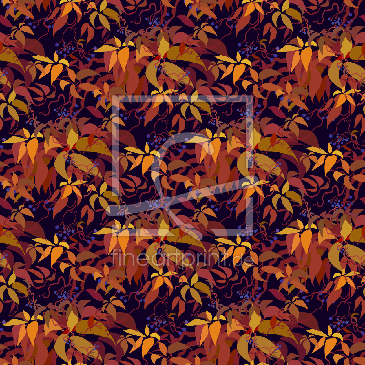 Bild-Nr.: 9015473 Herbst Reben erstellt von patterndesigns-com