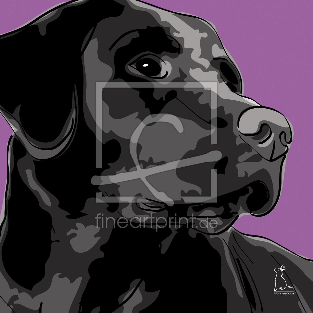 Bild-Nr.: 9233781 Labrador Retriever schwarz [Pfotenstore] erstellt von lixxconsult