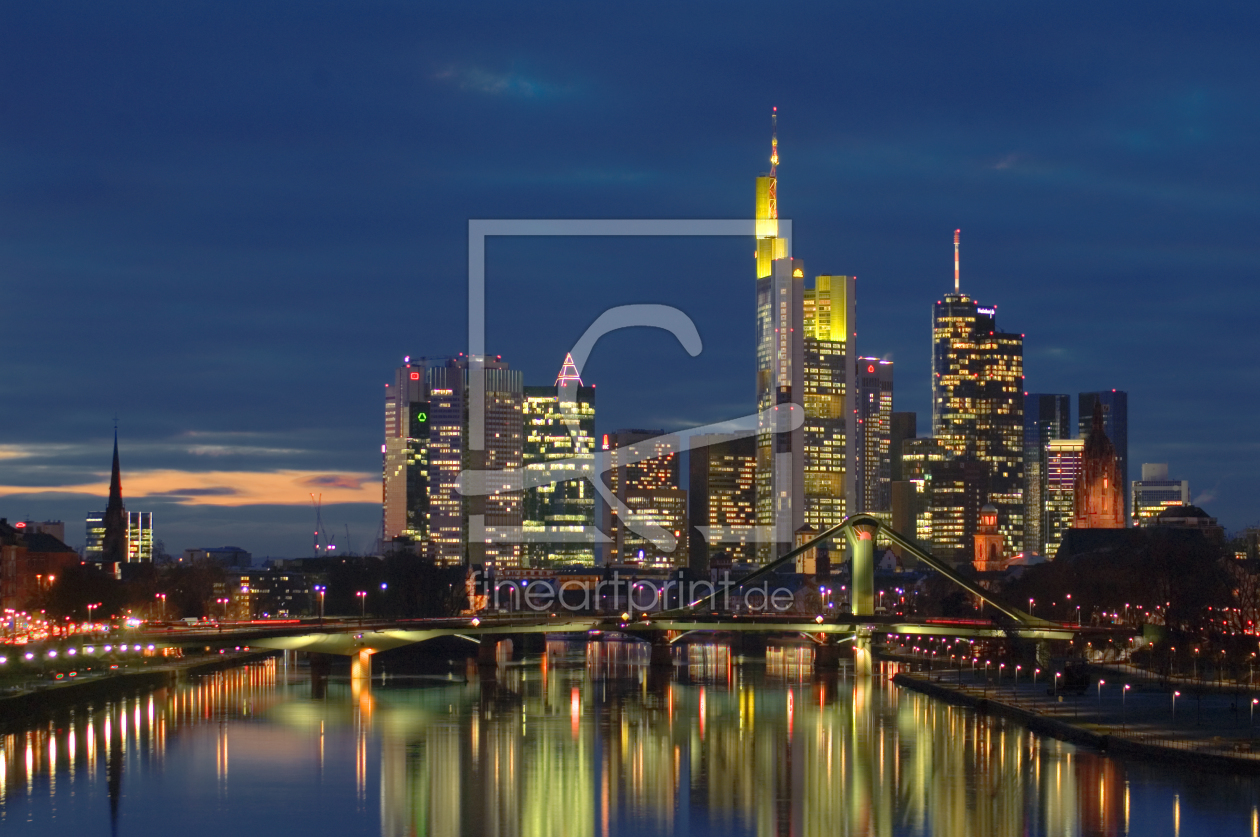 Bild-Nr.: 9529284 Frankfurt/Main Skyline erstellt von FineArtImages