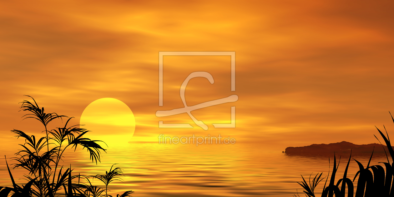 Bild-Nr.: 9538092 Stille II (reloaded)  Sonnenuntergang erstellt von Gerhard Fechtig