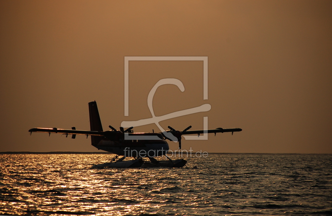 Bild-Nr.: 9539482 Wasserflugzeug im Sonnenuntergang erstellt von JayZi