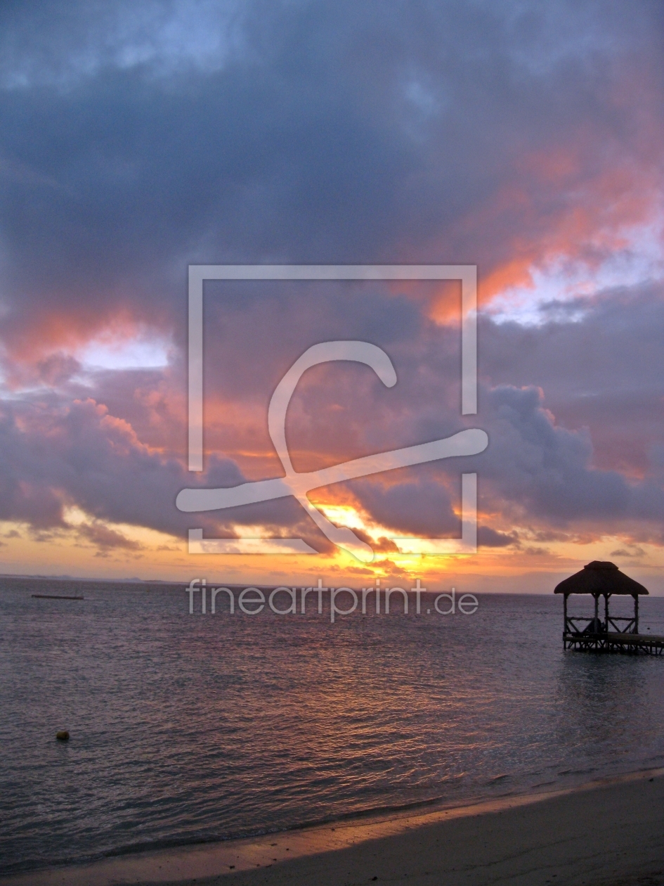 Bild-Nr.: 9560962 Sonnenuntergang Mauritius erstellt von Venecia