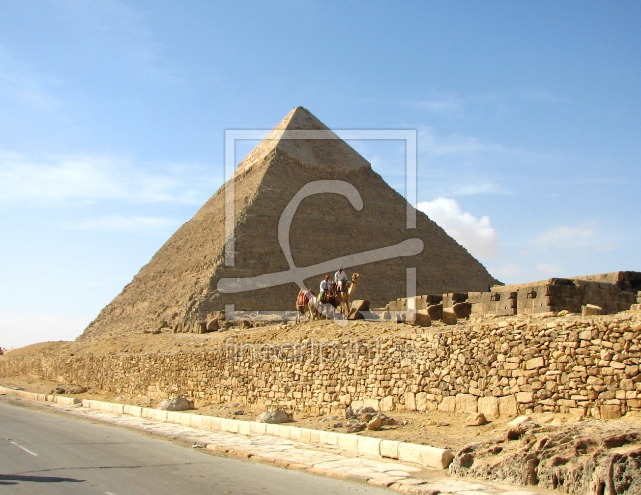 Bild-Nr.: 9615300 An der Chefren-Pyramide erstellt von ichbinina