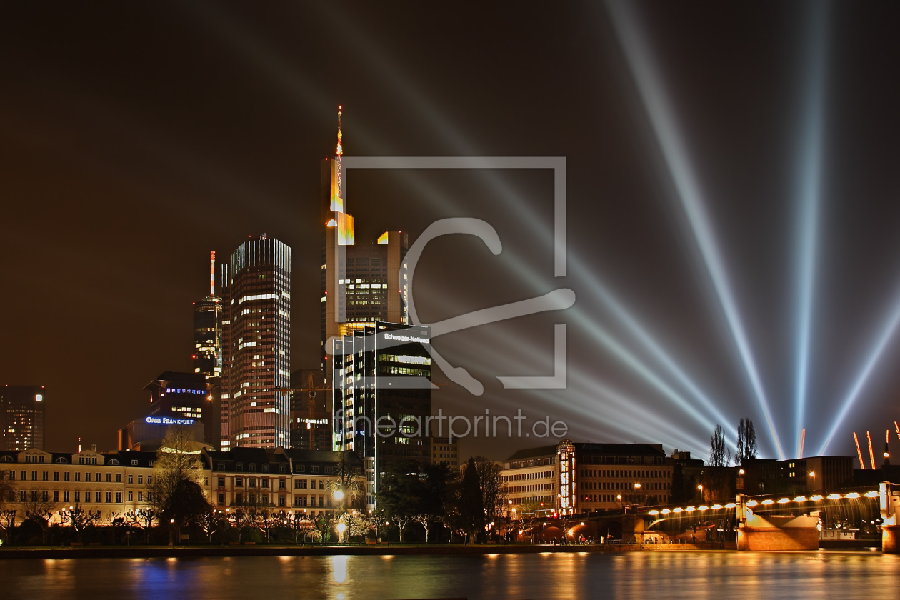 Bild-Nr.: 9885688 Frankfurt Skyline Luminale 2008 erstellt von DeVo