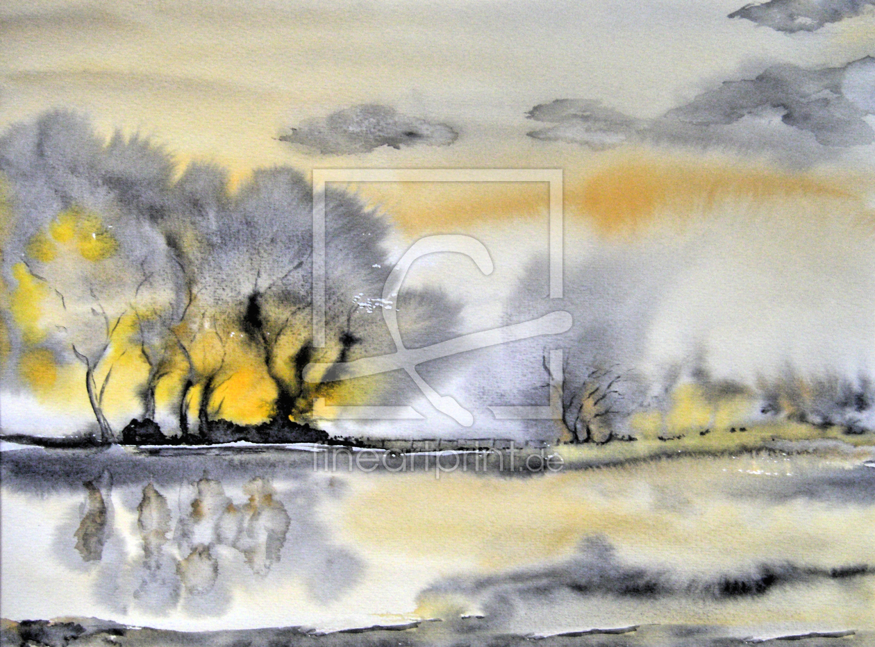 Bild-Nr.: 9913300 Landscape - Aquarell erstellt von Galerie-Fotoeffekt