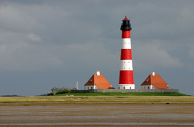 Westerhever Leuchtturm bei Ebbe/9719226