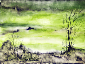 Landschaft - Aquarell/9929262