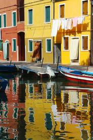 Burano in der Lagune von Venedig/9999983