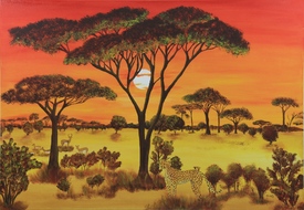 Sonnenuntergang in Afrika/10079763