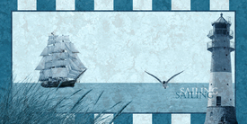 Serie Maritim blau Sailing/10368561