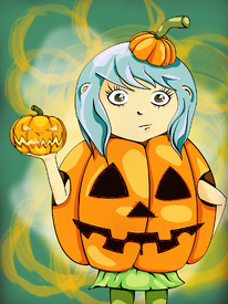 Little Miss Pumpkin/10673280