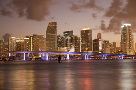 Skyline von Miami, Florida/11214836