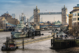 London - Tower Bridge und HMS Belfast/11472468