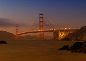 Golden Gate Bridge Sunset/11757064
