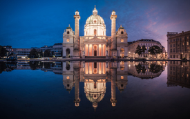 Wien - Karlskirche Panorama/11853413