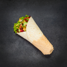 Shawarma Gerolltes Brot/11855824