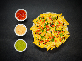 Tortilla Nachos mit Dip/11857872