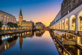 Sonnenuntergang in Hamburg/11953589