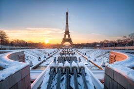 Place du Trocadero und Eiffelturm in Paris/12013581