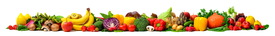 Farbenfroher Mix aus Gemüse und Obst/12220667