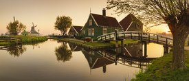 Freilichtmuseum Zaanse Schans bei Sonnenaufgang/12424173