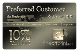 Preferred Customer Card