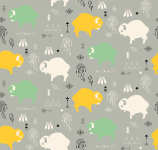 Bild-Nr: 9008767 Süsse Baby-Büffel Erstellt von: patterndesigns-com