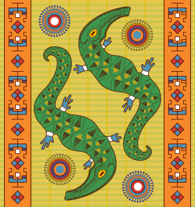 Bild-Nr: 9009693 Krokodil Traum Erstellt von: patterndesigns-com