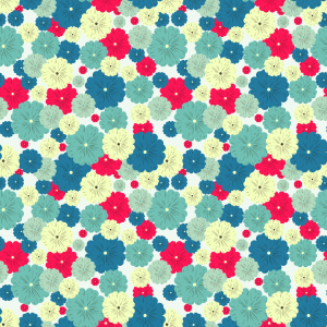 Bild-Nr: 9013212 Flache Blüten Erstellt von: patterndesigns-com