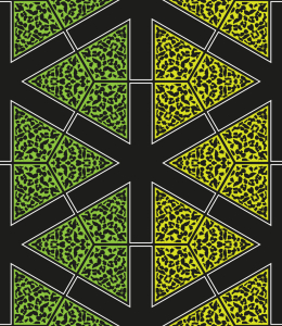 Bild-Nr: 9015232 Melierte Streifen und Dreicke Erstellt von: patterndesigns-com