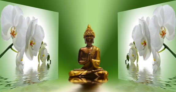 Bild-Nr: 10370265 Buddha Erstellt von: Atteloi