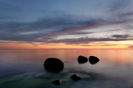 Bild-Nr: 10382771 5 Steine im Meer Erstellt von: Detlef Lampe