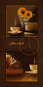 Bild-Nr: 10427399 Five o clock golden Tea Time 2 Erstellt von: Mausopardia