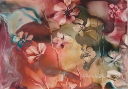 Bild-Nr: 10561647 Blütenzauber - Encaustic Erstellt von: Ulrike Kröll