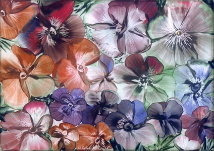 Bild-Nr: 10563531 Sommerblüten - Encaustic Erstellt von: Ulrike Kröll