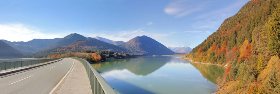 Bild-Nr: 10709003 Brücke am Sylvensteinspeicher Erstellt von: SusaZoom