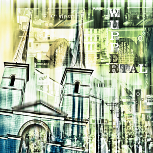 Bild-Nr: 10854997 Wuppertal Skyline Collage Erstellt von: Galerie-Fotoeffekt