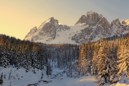 Bild-Nr: 11109073 Dolomiten im Winter Erstellt von: wompus