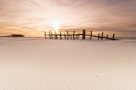 Bild-Nr: 11211226 Sonnenuntergang am Strand von SPO Erstellt von: Nordbilder