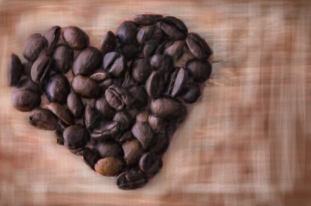 Bild-Nr: 11341592 Kaffee Herz Kaffeebohnen Bohnen Erstellt von: artefacti