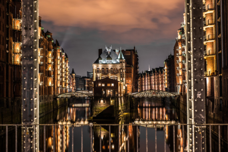 Bild-Nr: 11409765 Speicherstadt Hamburg mit Brücke Erstellt von: chaosbanane