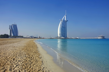 Bild-Nr: 11422651 Burj al Arab mit Strand Erstellt von: Ina  Penning